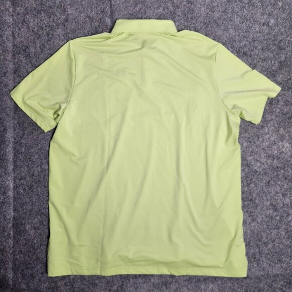 adidas Ultimate 365 Shirt Men 2XL Lime Yellow UPF 50 Short Sleeve HA6222‎ NWT - Picture 2 of 10